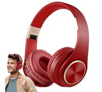 Whnbuij Casque sans fil rechargeable avec suppression du bruit | Casque portable avec batterie 300 mA pour voyage, travail, maison