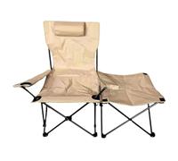 Whnbuij Chaise longue pliante d'extérieur très résistante avec capacité de charge stable - Chaise longue de camping ergonomique avec structure de support stable pour jardin et balcon