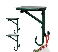 Whnbuij Christmas Stocking Holder - Heavy Duty Adjustable Mantel Hooks