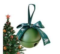 Whnbuij Cloches de sapin de Noël - Décoration de Noël en métal, cloches de Noël en plein air pour la maison