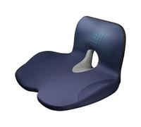 Whnbuij Coussin pour Siège D'auto | De Chaise avec Oreiller Lombaire Réglable | Mousse Ergonomique Non Glissant pour Chaise De Bureau, Véhicule, Maison, Voyages | Au