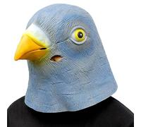 Whnbuij Couverture de visage pleine d'oiseaux humoristiques en latex - Chapeau nouveau, ajustement confortable | 30 x 25 x 28 cm Couverture de bec de dessin animé, équipement de tissu en peluche