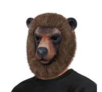 Whnbuij Full Head Bear Face Cover - Realistic Costume cover