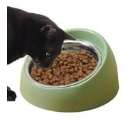 Whnbuij Gamelles inclinées pour chat - Gamelles inclinées à 16° - Whisker Fatigue Cat pour aliments élevés - Pour chat plat