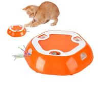 Whnbuij Interactive Cat Toy - Automatic Motion Sensor Whack Mole Game