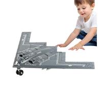 Whnbuij Jouet d'assemblage d'avion de combat, jouets de construction d'avions, jouet de construction d'avion de combat de simulation, jeu de jouets éducatifs pour amateurs