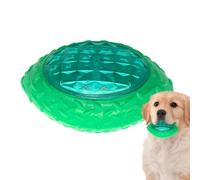 Whnbuij Jouet de Football pour Chien - Balles Lumineuses et légères | Jouet interactif à mâcher en Caoutchouc pour Le Nettoyage des Dents des Chiens de Taille Moyenne et Petite, Ainsi Que des Chiots