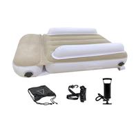 Whnbuij Lit Mezzanine pour Avion - Lit Gonflable pour Avion pour, Matelas de Voyage pour | Rallonge Confortable et Confortable pour siège Auto de 80 x 50 x 20 cm, lit bébé PE