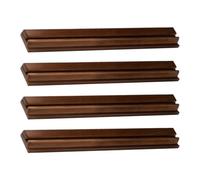 Whnbuij Mahjong Tile Rack Set - Magnetic Wooden Game Holders
