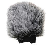 Whnbuij Manchon coupe-vent pour microphone en fourrure - Pour la plupart des caméras Vlog