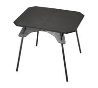 Whnbuij Mesa De Camping Plegable - Parrilla Portátil Pequeña | Soporte Plegable Ligero Con Patas Desmontables | Mesa De Picnic De Altura Ajustable Para Patio, Cocina Al Aire Libre, Camping Y Viajes
