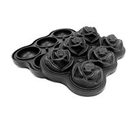 Whnbuij Moule à glace en silicone - Moule à gâteau facile à démouler, moule à savon, 6 grilles réutilisables pour congélateur, ustensiles de cuisine pour cocktail, thé, café