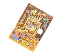 Whnbuij Petite machine à griffe, machine de jeu de petites griffes | Machine à charpentier fabriquée à la main | Machine à griffe en papier, jouets de machine tordue, jouet d'intérieur