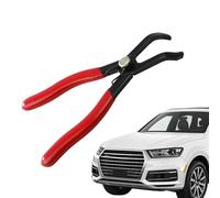 Whnbuij Pince de démontage de panneaux en acier pour voiture - Pince de démontage - Pince coudée - Outil de retrait de clous ronds pour voiture et porte