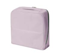 Whnbuij Porte-Astuces Debout | Grande Maison De Beauté Verticale Avec Diviseurs, Pochette Cosmétique | pour Soins de la Peau Pinceaux pour Sourcils Voyage Travail, aubergine, Medio, Se référer à la