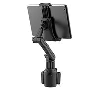 Whnbuij Porte-gobelet de voiture - Support de véhicule, poignée rotative à 360° | Support de tablette pivotant à 270°, base triangulaire sécurisée avec rembourrage en silicone souple, support de