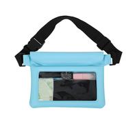 Whnbuij Sac banane imperméable pour la natation | Sac étanche pour téléphone portable - Pochette de rangement flottante pour la plage et le bateau, Bleu, Refer to description, Unisexe