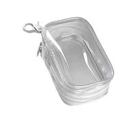 Whnbuij Sac transparent - Solution de rangement polyvalente, organiseur transparent | Pochette porte-clés portable, sac élégant pour les voyages, un usage quotidien ou le shopping, trousse à