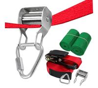 Whnbuij Set Ligne à Balancer | avec poulie protectrice d'arbre et Ensemble extérieur | Set de Parcours d'obstacles d'| pour Adolescents garçons Filles Terrain de Jeux Camping plages