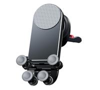 Whnbuij Support pour Smartphone de Voiture - télescopique réglable en métal, à Forte adhérence | Supports de téléphone de Voiture Durable montable sur Grille d'aération, Accessoire pour la