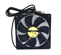 Whnbuij Tapis de refroidissement pour routeur | Ventilateur d'ordinateur silencieux 5 V USB pour petits serveurs, projecteurs, ordinateur de bureau, ordinateur portable, appareil alimenté par USB