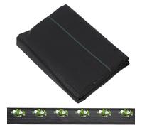 Whnbuij Tissu paysager très résistant, couverture de sol | Barrière d'herbe noire très résistante, tissu de contrôle de l'herbe de jardin, bâche résistante aux déchirures pour jardin