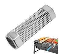 Whnbuij Tube de fumoir pour barbecue à granulés, tuyau de cuisson en acier inoxydable - Tube de fumoir à haute efficacité pour un chauffage uniforme à température contrôlée, barbecue dans le jardin