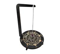 Whnbuij Vitrine à pendule en bois - Présentoir à bijoux en cristal, support de pendule décoratif | Affichage grain de bois naturel, étagère de présentation en cristal pour chambre à coucher, salon