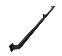 Whnoorher Rampes d'escalier Noires pour extérieur et intérieur, kit Complet de 1 m, 1,5 m, 2 m et 2,5 m, Style Industriel, pour Villa, loft, Couloir, sous-Sol(250cm)