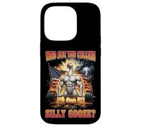 Who are You Calling Silly Goose Muscle Coque pour iPhone 14 Pro