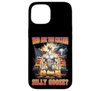 Who are You Calling Silly Goose Muscle Coque pour iPhone 15
