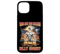 Who are You Calling Silly Goose Muscle Coque pour iPhone 15 Plus