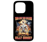Who are You Calling Silly Goose Muscle Coque pour iPhone 15 Pro