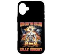 Who are You Calling Silly Goose Muscle Coque pour iPhone 16 Plus