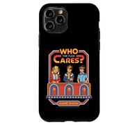 Who Cares Game Show Sarcastic Vintage Funny Adult Humor Coque pour iPhone 11 Pro