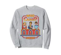 Who Cares Game Show Sarcastic Vintage Funny Adult Humor Sweatshirt