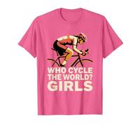 Who Cycle The World Cycliste de Route pour Femme T-Shirt
