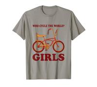 Who Cycle The World Vélo Cruiser rétro pour Fille T-Shirt