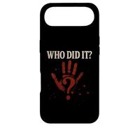 Who Did It ? Murder Mystery Dinner Crime Scene Party Coque pour iPhone Air