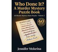 Who Done It? A Murder Mystery Puzzle Book: 60 Murder Mystery Name Puzzles - Volume 2