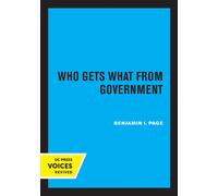 Who Gets What From Government