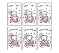 Who Got The Wedding Ring Lot de 22 cartes de jeu à gratter pour fête prénuptiale, idées de jeux de fête de mariage, enterrement de vie de jeune fille, activités de fête de fiançailles et décorations (lot de 22) -05