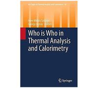 Who Is Who In Thermal Analysis And Calorimetry