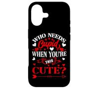Who Needs Cupid When You’re This Cute? Funny Valentine Love Coque pour iPhone 17