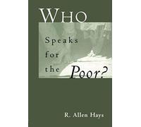 Who Speaks For The Poor