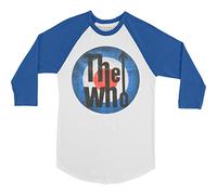 Who - the - T-Shirt # M Unisex Blue, White # 1969 Pinball Wizard [Import]
