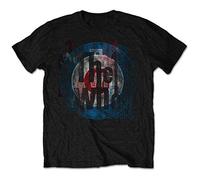Who - the - T-Shirt # XL Black Unisex # Target Texture [Import]