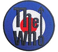 Who - the - The Who Patch Target Band Logo Bordered Officiel Embroidered Woven Iron On Size One Size