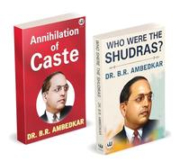 Who Were The Shudras | Annihilation of Caste | Dr. BR Ambedkar Books | English Paperback Combo Set | The Original Edition | who were shudra by BR Ambedkar | Shudra Kaun The | Shudron Ka Itihas | Ambed