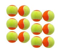 Whoasyst 12 pcs Haute Élasticité Impact Résistance Tennis Plages Paddleball Entraînement Pratique Sport Caoutchouc Entraînement Pratique Plages Tennis